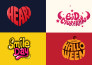 draw custom lettering and modern typography logo design